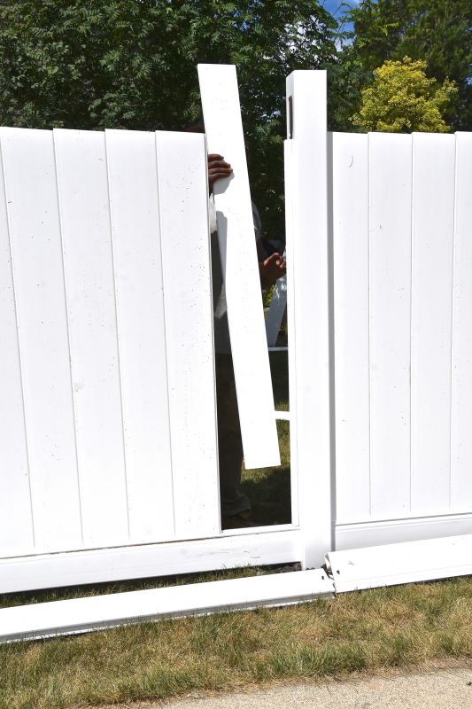 Vinyl Slat Fence